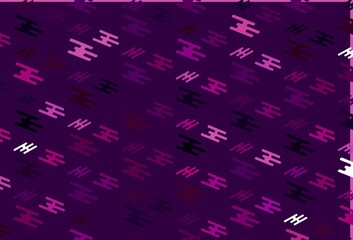 Light Purple vector layout with flat lines.