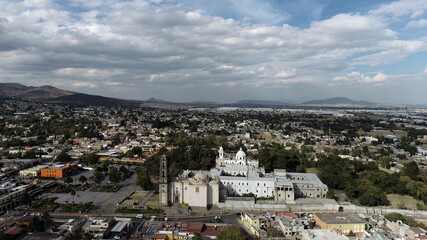 Vistas aéreas de Tepotzotlán, Estado de México