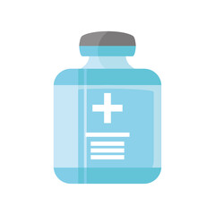 medical pills bottle prescription medicine icon