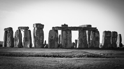 Famous Stonehenge in England - travel photography