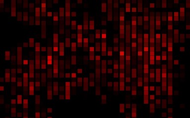 Dark Red vector template with crystals, rectangles. Glitter abstract illustration with rectangular shapes. Modern template for your landing page.