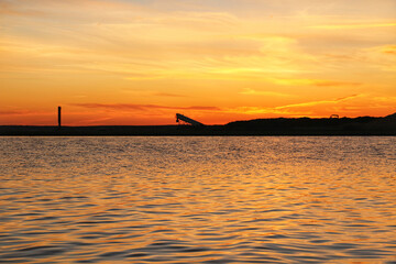 Sunset On The Sea - Pärnu, Estonia
