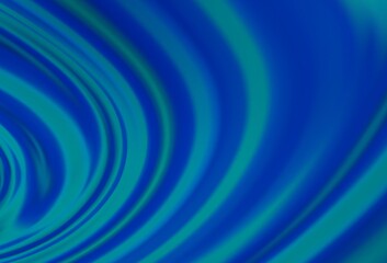 Dark BLUE vector template with bent lines.