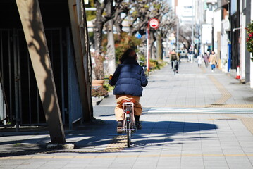 Naklejka premium 自転車