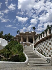 beautiful Park Guell Barcelona