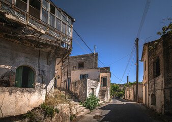 Kalami: the abandoned village of Crete
