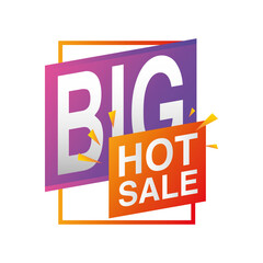special offer season, big hot sale promotion