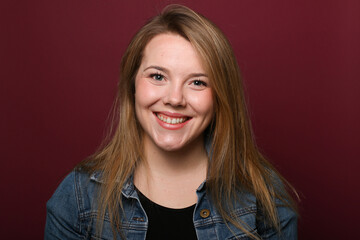 Fototapeta premium Portrait of a beautiful young woman