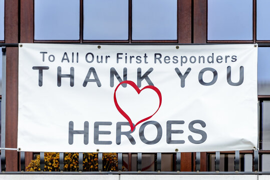1,800+ Thank You First Responders Stock Photos, Pictures & Royalty-Free  Images - iStock