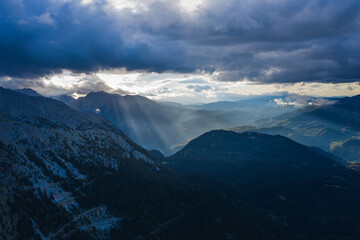 Climbing at Mount Giona, the Highest Mountain of Southern Greece