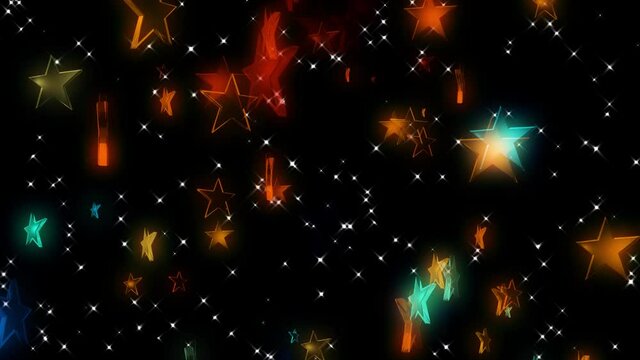 festive celebrations party particles colorful abstract background