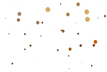 Light Orange vector layout with circle shapes.