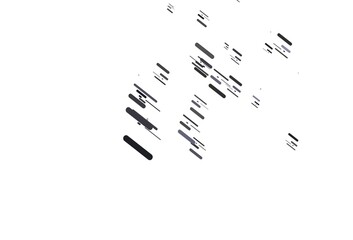 Light Black vector backdrop with long lines.