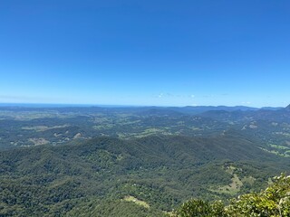 view from the mountain