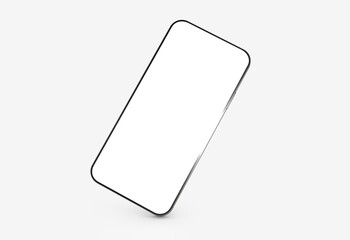 a digital smartphone device mobile phone 3d isolated