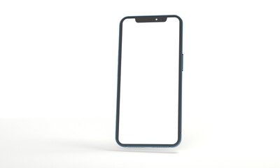 modern mobile smartphone digital 3d isolated