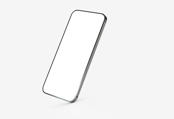 a digital smartphone device mobile phone 3d isolated