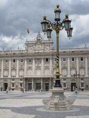Fototapeta na wymiar spain, madrid, royal palace