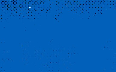 Light BLUE vector layout with circle shapes. Blurred decorative design in abstract style with bubbles. Pattern for ads, leaflets.