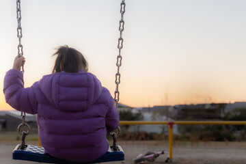 ブランコと公園