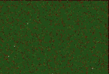 Light Green, Red vector layout with circle shapes.