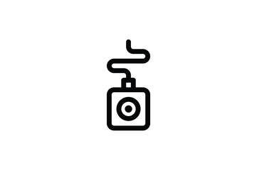 Tattoo Outline Icon - Camera