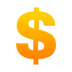 Color Vector icon for Doller EPS10