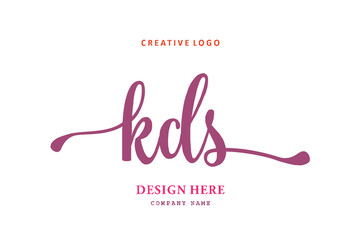 KDS lettering logo is simple, easy to understand and authoritative