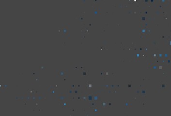 Light BLUE vector cover in polygonal style.