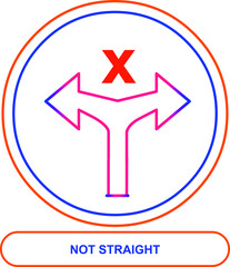 NOT STRAIGHT