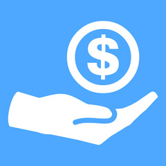 Saving icon for Doller EPS10