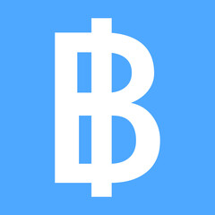 Obraz premium Vector icon for Thai Baht