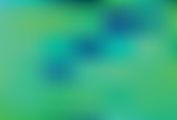 Light Green vector colorful blur backdrop.