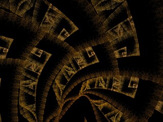 Imaginatory fractal background Image