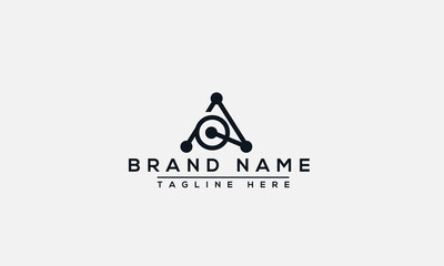 A Letter Logo Design Template Vector