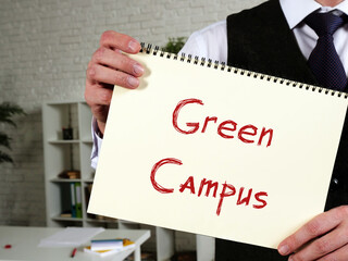 Green Campus inscription on the page.