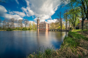 Fototapeta na wymiar Old Dutch castle in Breda, Netherlands