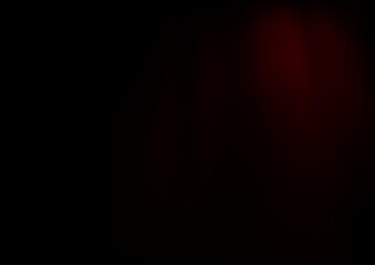 Dark Red vector background with bubble shapes. Glitter abstract illustration with wry lines. Pattern for your business design.