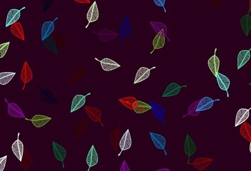 Obraz premium Light Multicolor, Rainbow vector sketch template.