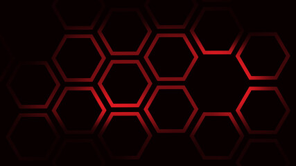 Popular Hexagon cartoon space game background art illustration game mars poster moon book cover design