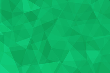Obraz na płótnie Canvas pattern of green geometric shapes abstract background