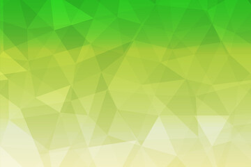 Fototapeta na wymiar pattern of green yellow geometric shapes abstract background