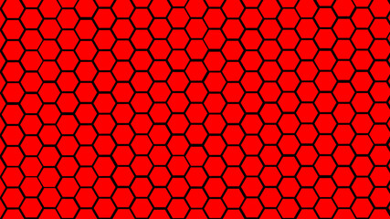 Popular Hexagon cartoon space game background art illustration game mars poster moon book cover design