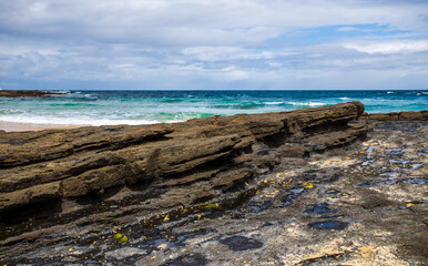 rock on a beach