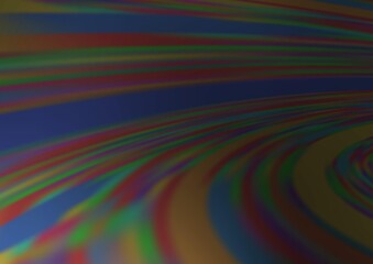 Dark Silver, Gray vector glossy abstract template. A completely new color illustration in a bokeh style. Brand new style for your business design.