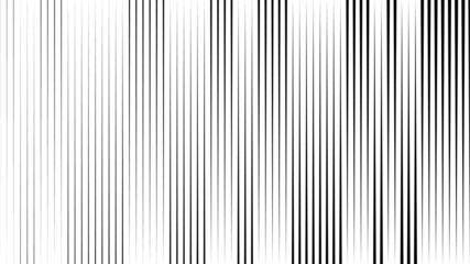 Obraz premium Abstract Black vertical Striped Background . Vector