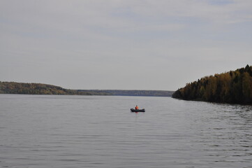 fisherman on Volga 