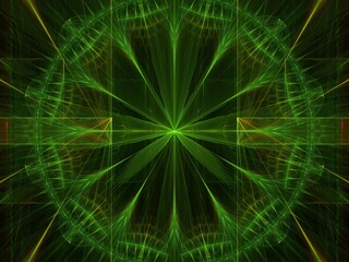 Imaginatory fractal background Image