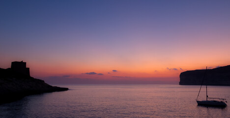 Sonnenuntergang auf Gozo