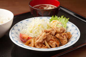 生姜焼き定食